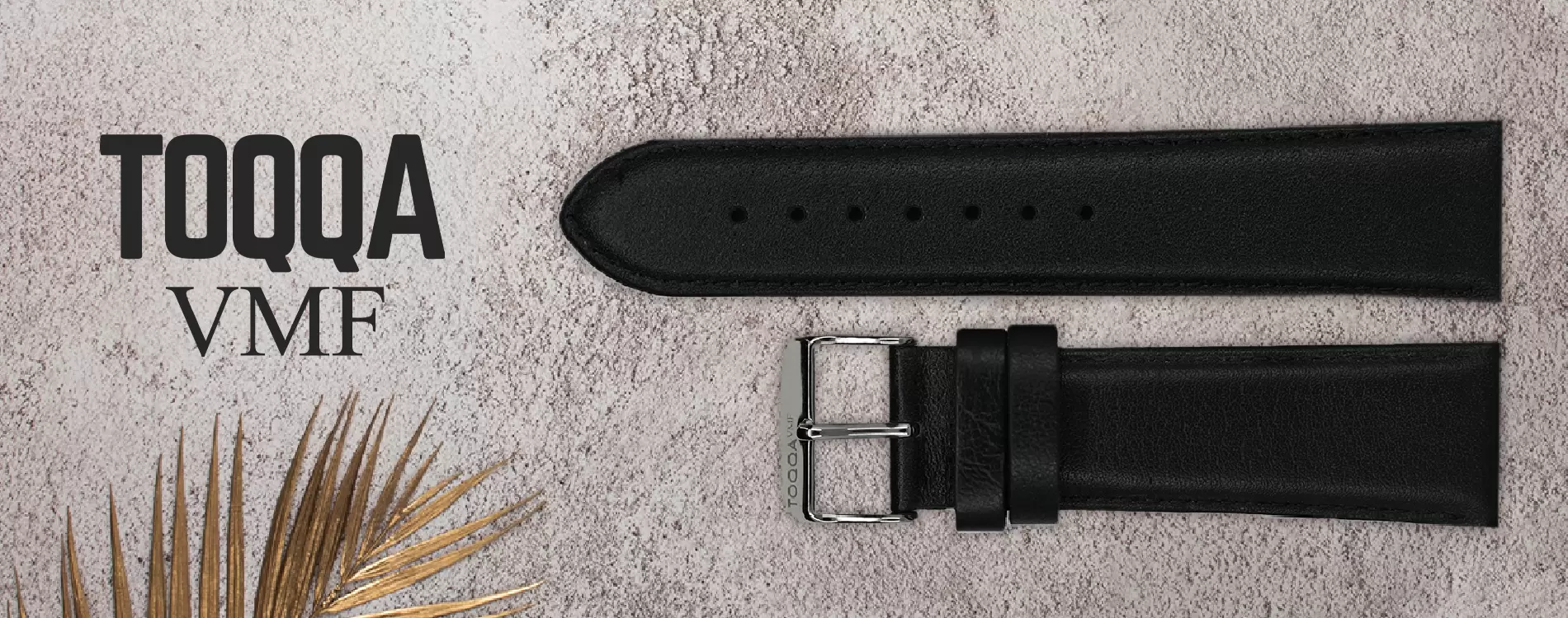 Carbon embossed performance watch strap in black