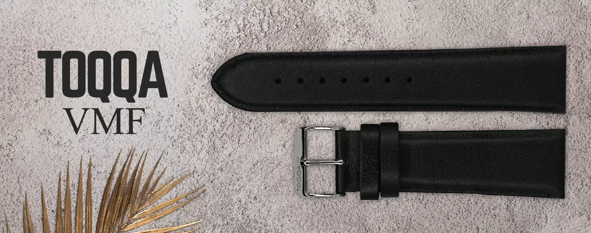 Carbon embossed performance watch strap in black